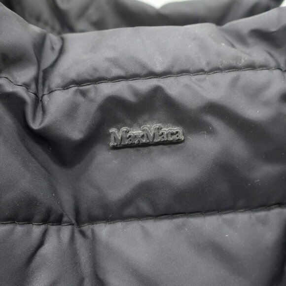 Max Mara Marine Quilted Nylon Tote Black Large Crossbody Bag - Picture 7 of 16